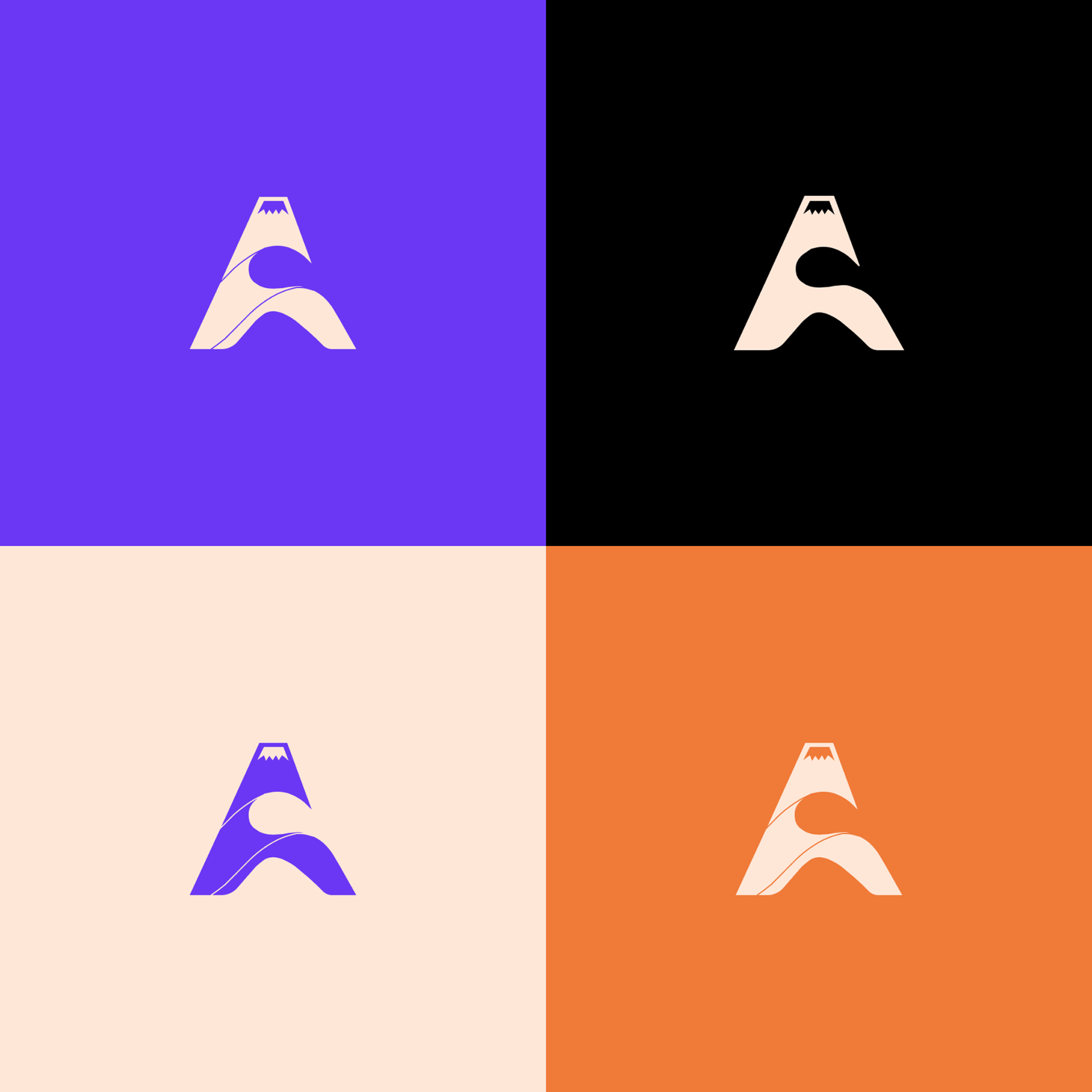 Afro Tape logo variations